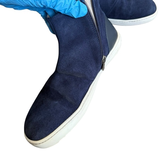 Birkenstock Myra Suede Leather Navy Booties size 6 - Picture 12 of 16